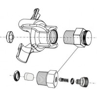 Корпус форсунки Flex Clamp  
